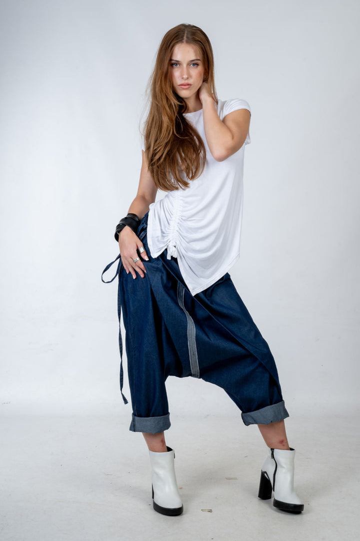 Mens Denim Wrap Pant- UNISEX