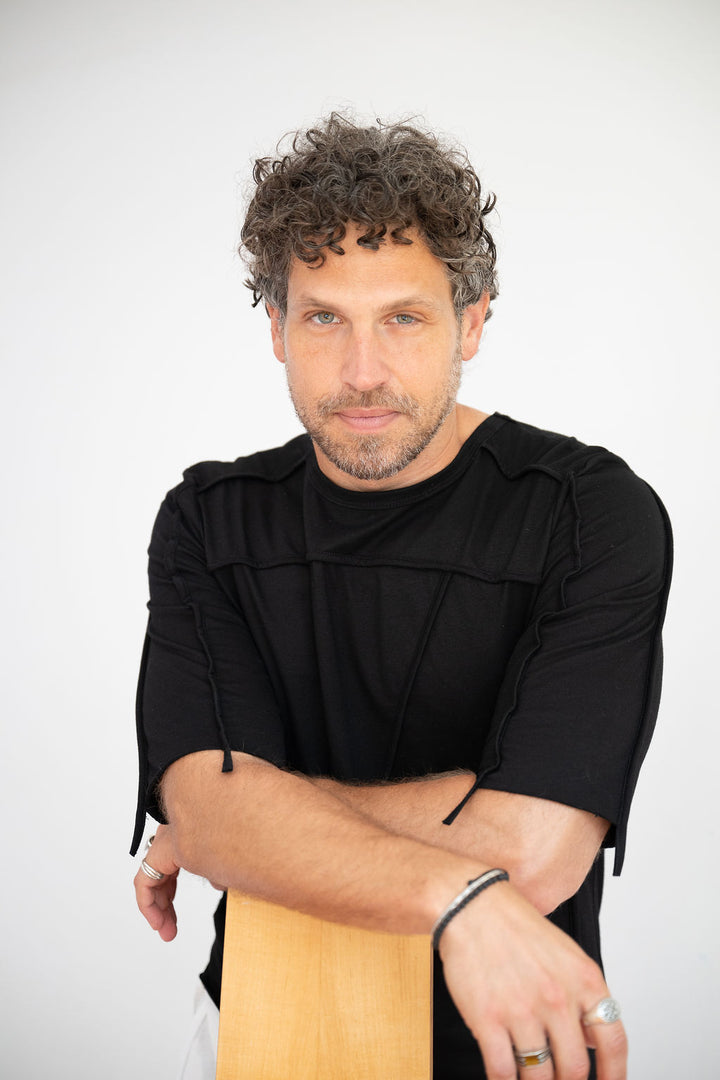 Asymmetric Men's multi panel T-shirt