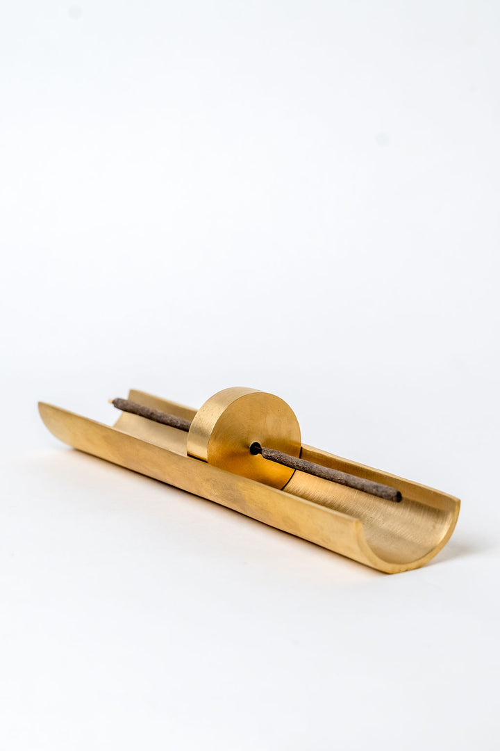 Gold Incense Stick Burner