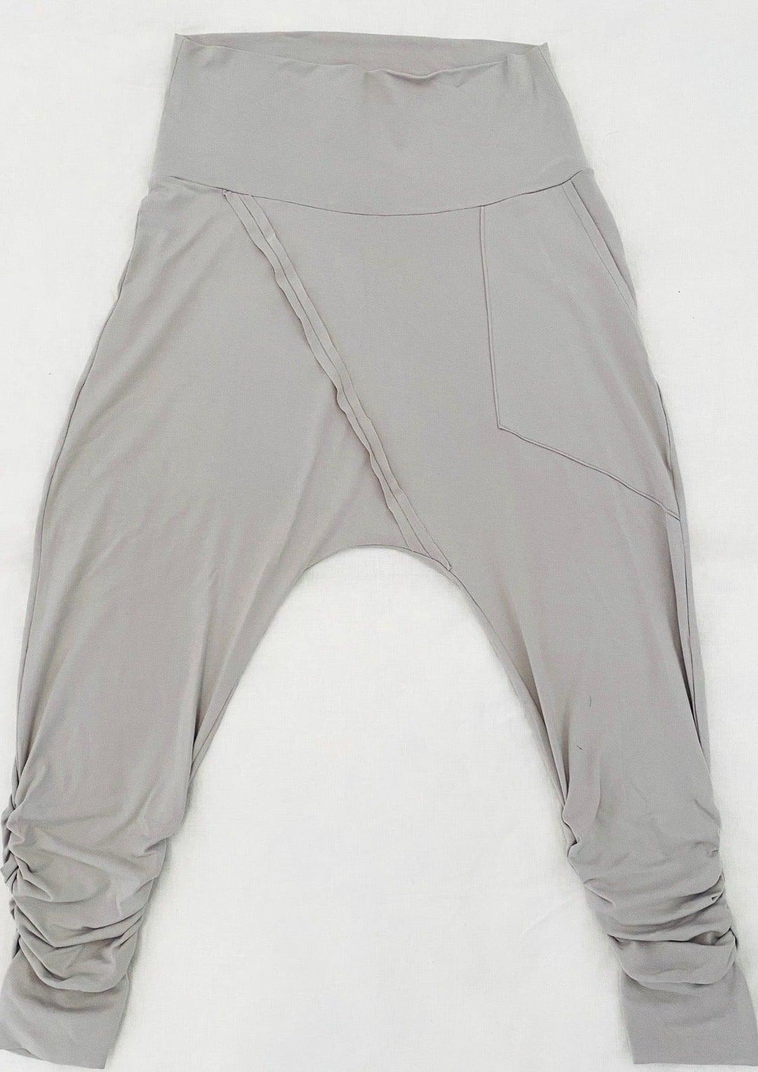 Asymmetric drop crotch pant - Aroma Houz