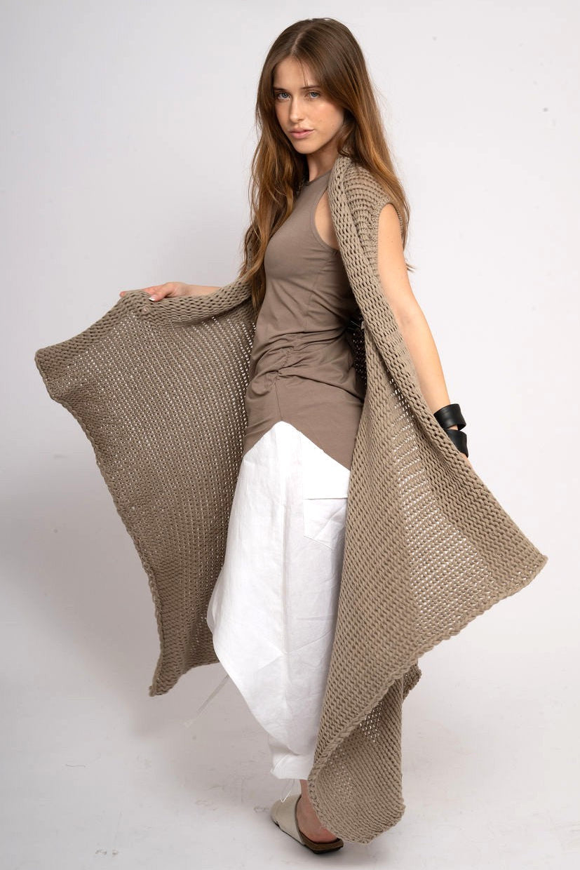 High Neck Action Back Top