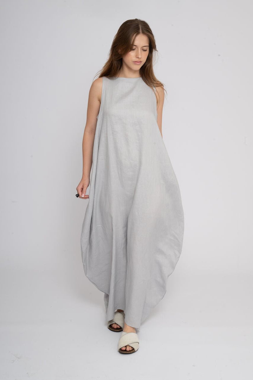 Linen Maxi Dress
