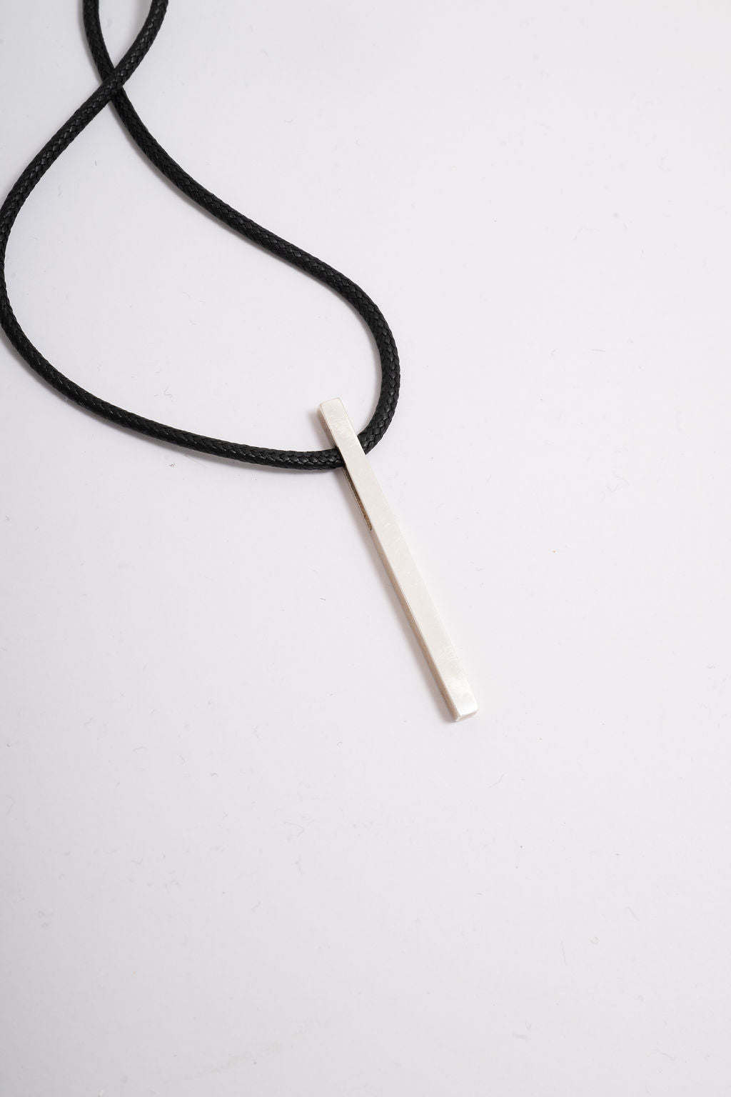 Long drop solid sterling silver Pendant