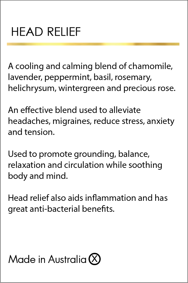 Head Relief - 100% Pure Essential Oil