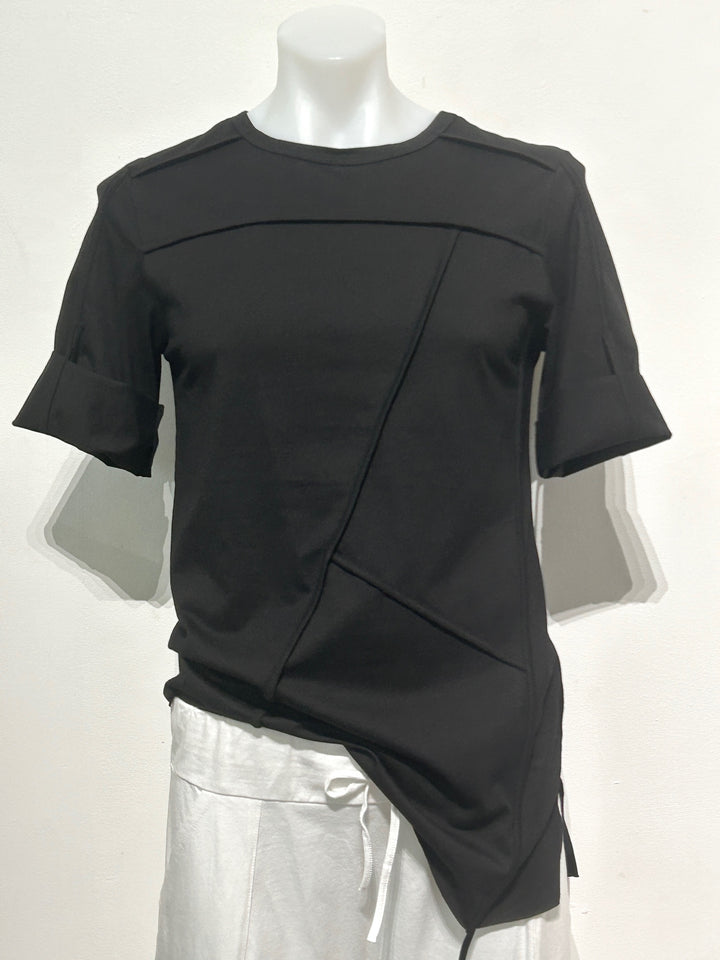 Asymmetric Men's multi panel T-shirt