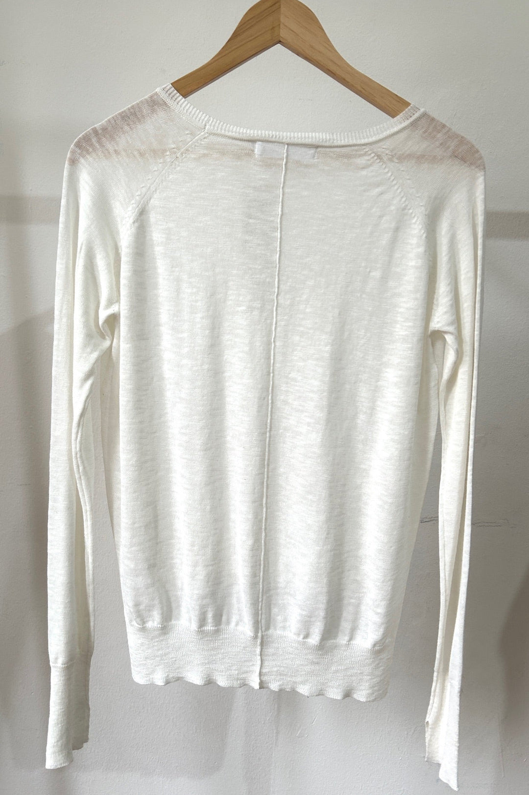 Linen knit sweater