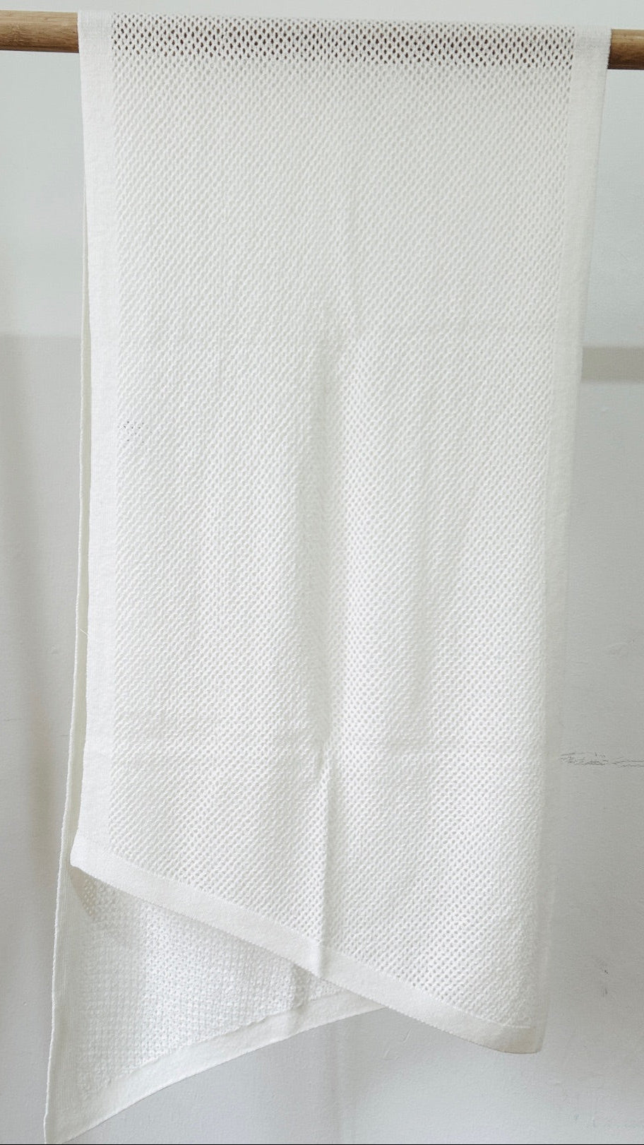 Long Cashmere mesh scarf