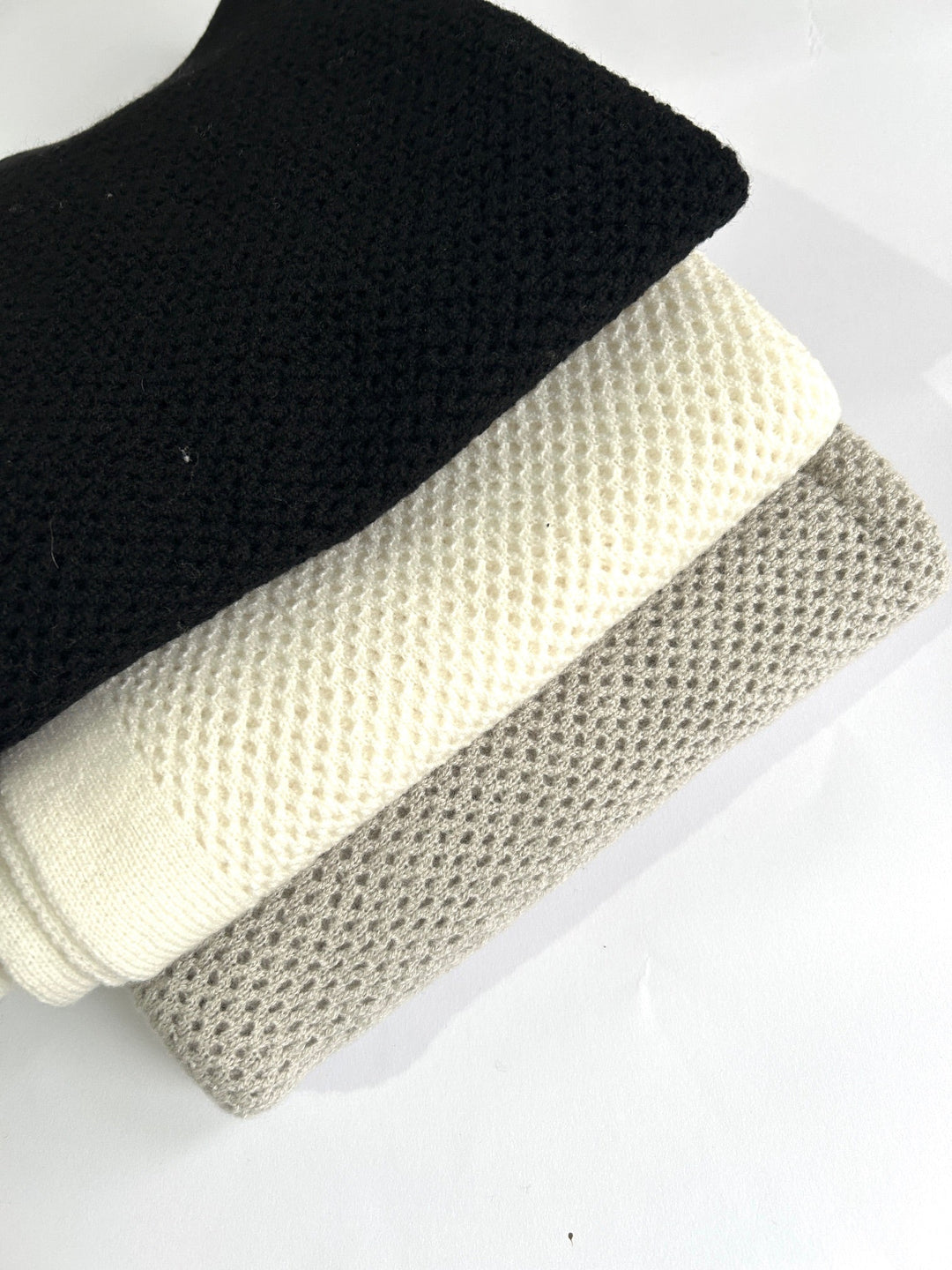 Long Cashmere mesh scarf