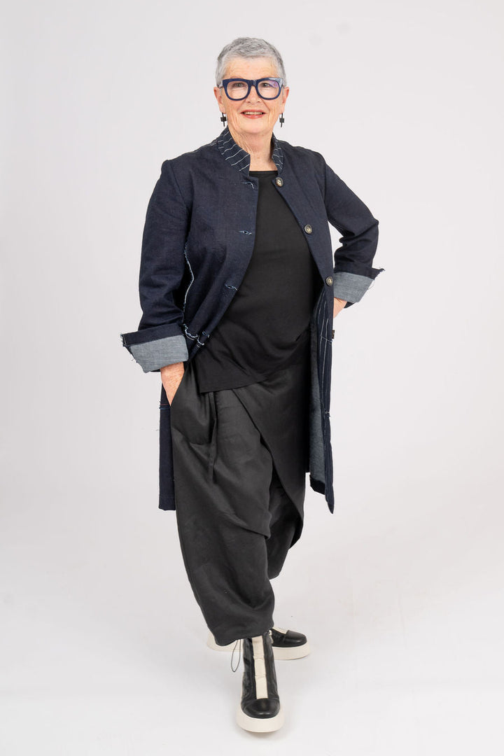 Linen Wrap Pant- UNISEX