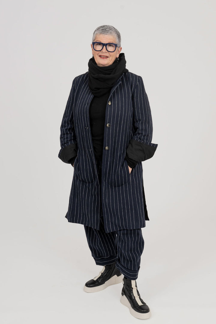 Linen Coat- UNISEX