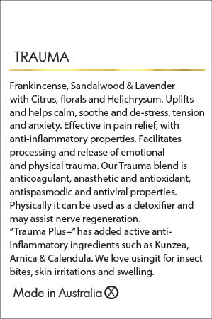 Trauma -100% Pure Essential Oil Blend