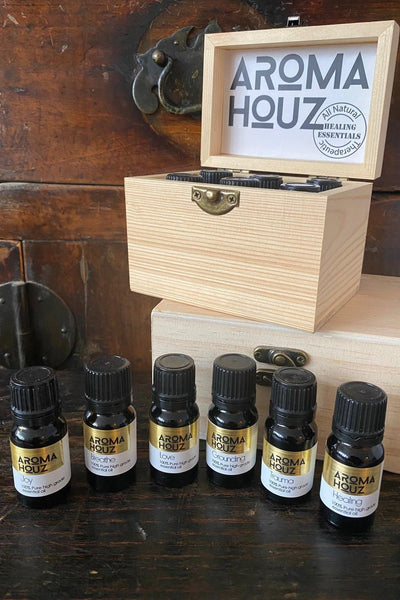 6 Pack Essential Oil Gift Box - Aroma Houz