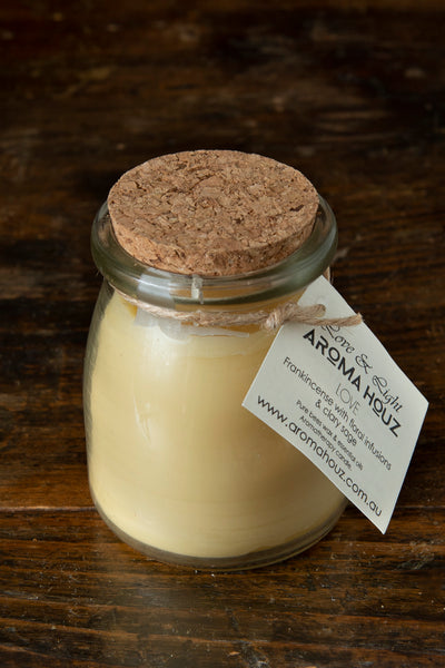 Love Essential Oil - Coconut & Beeswax Candle - Aroma Houz