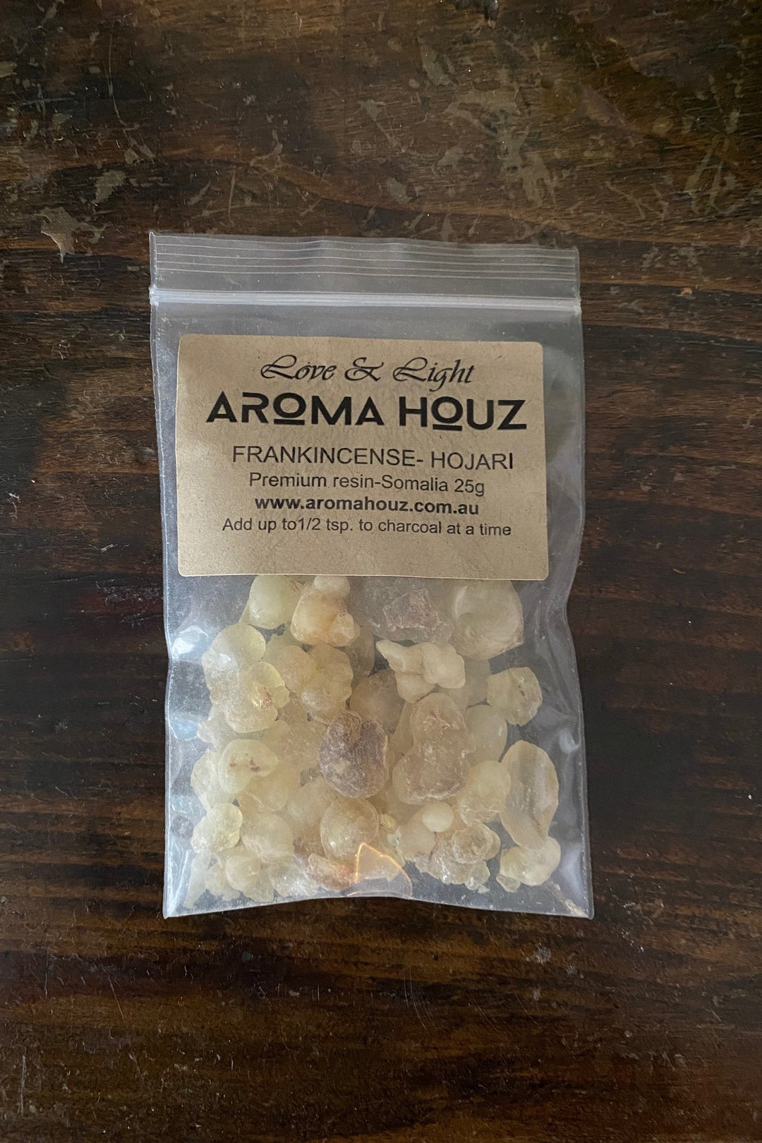 Somalian Hojari Frankincense Resin Incense - Aroma Houz