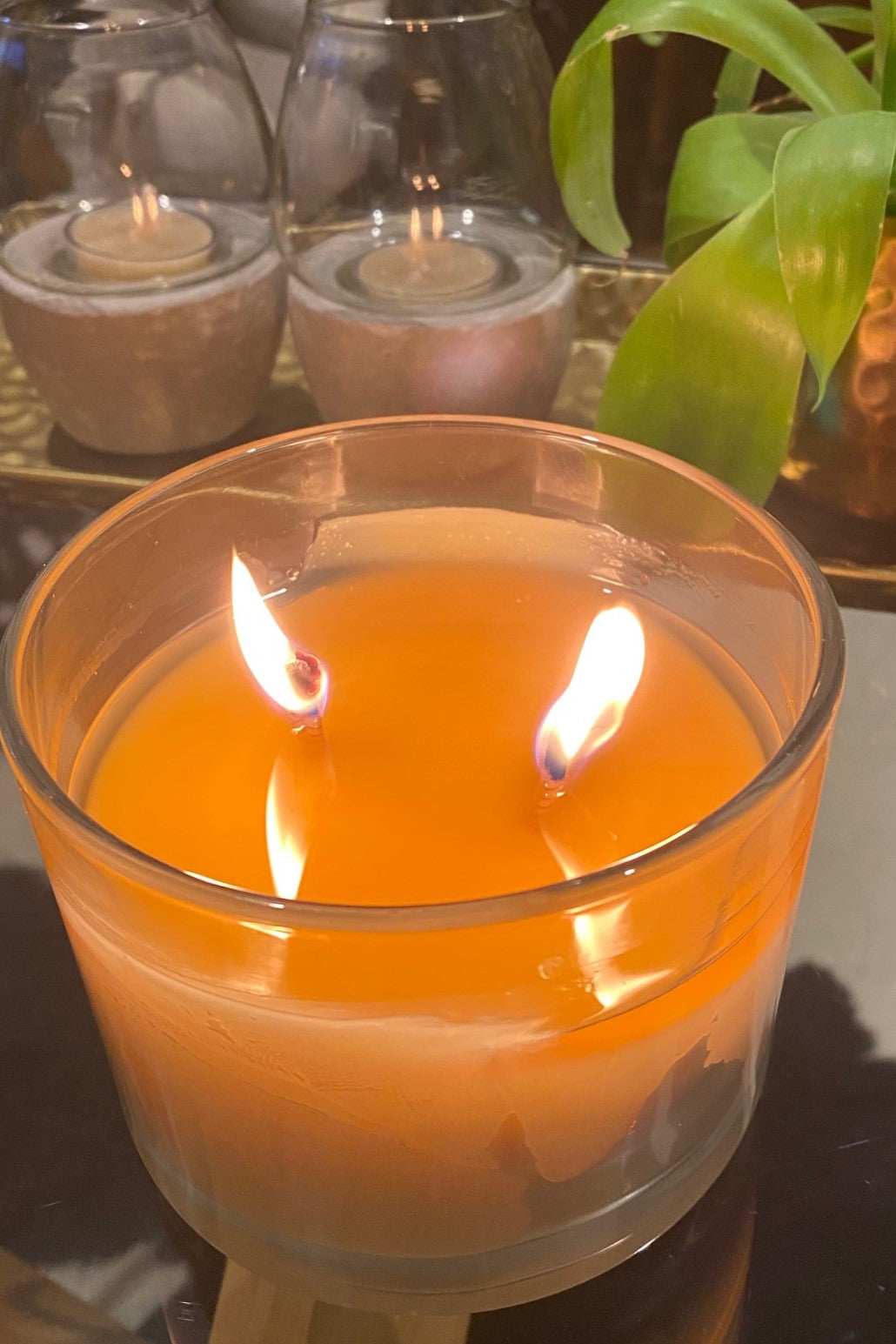 Meditation Essential Oil - Coconut & Beeswax Candle - Aroma Houz