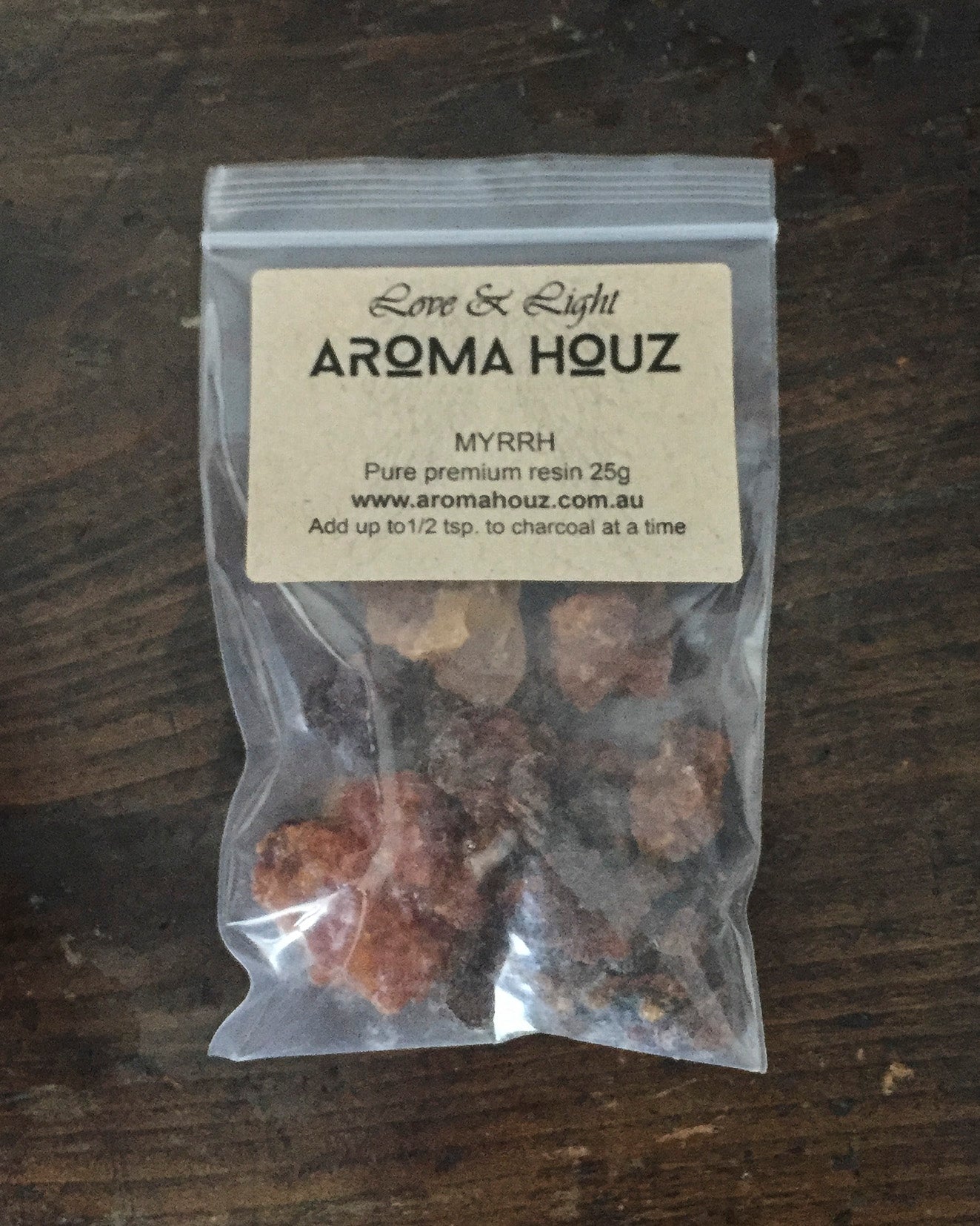 Resin Incense Refill Pack - Aroma Houz