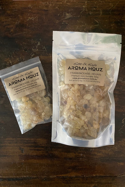 Somalian Hojari Frankincense Resin Incense - Aroma Houz
